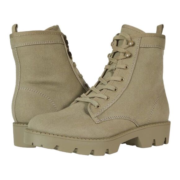 Marc Fisher Boots Womens Size 9 Fayth Green Fabric - Picture 1 of 7